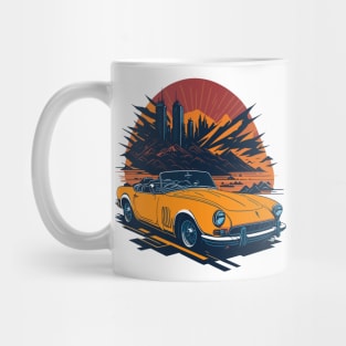 Triumph Spitfire Vintage Car Mug